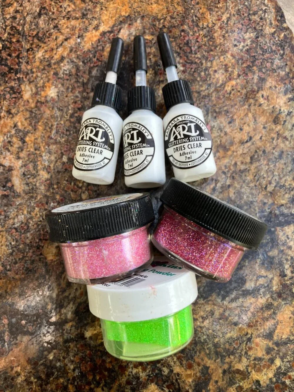 ✨ Barbara Trombley's Art Glitter Bundle + JudiKins Embossing Powder | Slightly U